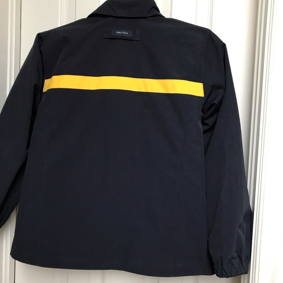 Nautica Boys Navy Jacket size large 8-10 - Picture 3 of 9